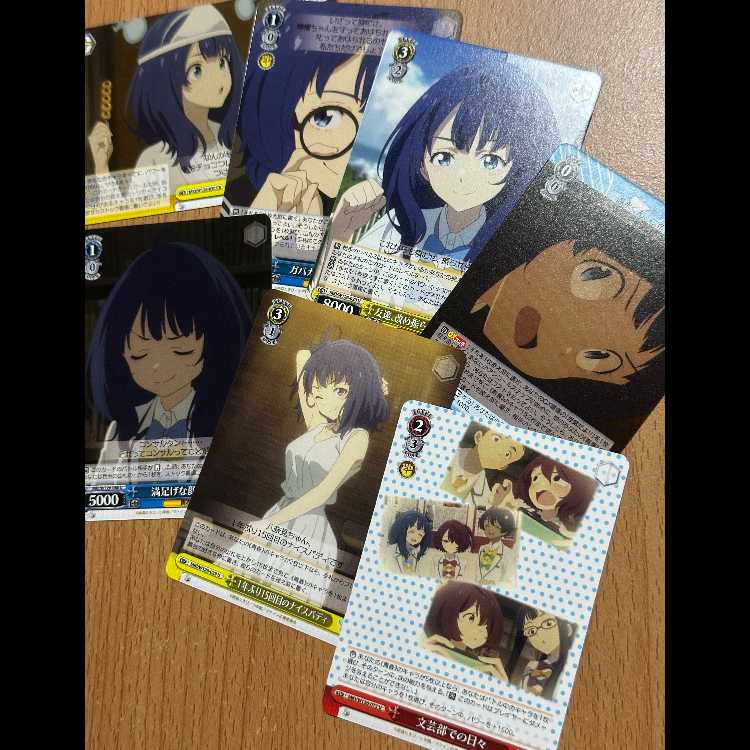 文芸部での日々や食いしん坊幽霊のお悩み含む八奈見杏菜系7枚セット