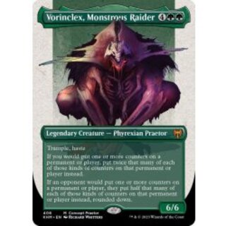 MTG PSA 巨怪な略奪者、ヴォリンクレックス foil ファイレクシア語 EX+](FOIL)(ファイレクシア語)巨怪な略奪者、ヴォリンクレックス