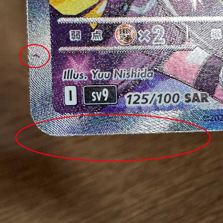 ナンジャモのハラバリーex SAR 125/100 SV9 ポケモンカードゲーム ポケカ