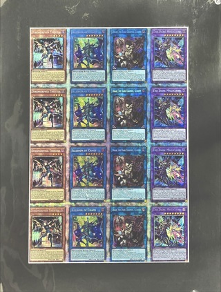 〔英語版〕BATTLE OF CHAOS アンカットシート【-】{-}《その他》