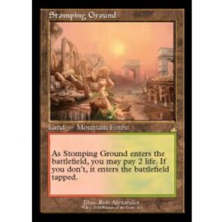 (FOIL)(old frame specs)Stomping Ground/Stomping Ground《English》[RVR].