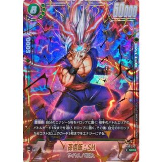 孫悟飯　パラレル　最安値　美品 パラレル】FB07-058 孫悟飯：SH SR☆ | [FB07] 神龍への願い