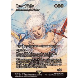 [EX+](FOIL) Hero of Light // Adeline, Resplendent Cathar/Adeline, Resplendent Cathar [English] [FCA