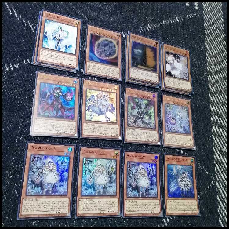 遊戯王　白き森　アザミナ　スネークアイ　デッキ　[04137]