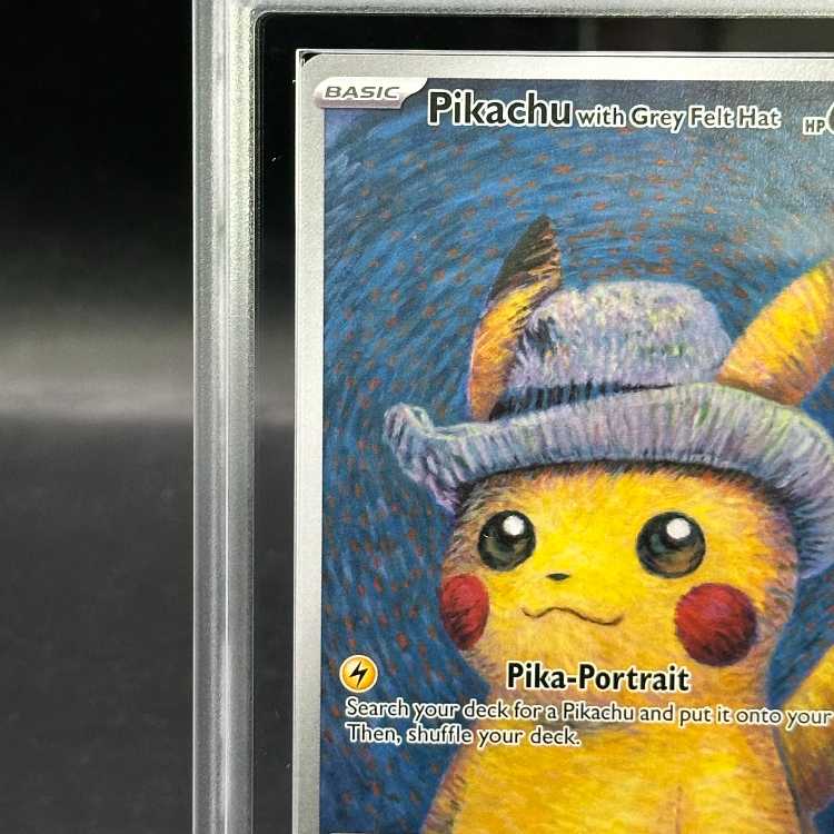 ゴッホピカチュウ PSA10プロモ / Grey Felt hat psa10 ゴッホ ピカチュウ プロモ Pikachu Felt Grey - メルカリ