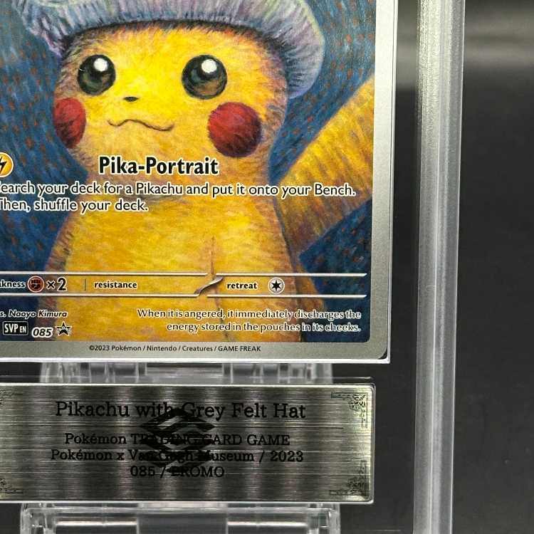 ARS10】 Pikachu with Grey Felt Hat 《ゴッホピカチュウ