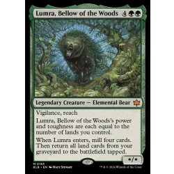 森の轟き、ルムラ レイズドfoil 新品未使用 日本語 は*ま様 Lumra, Bellow of the Woods 森の轟き、ルムラ レイズドFOIL