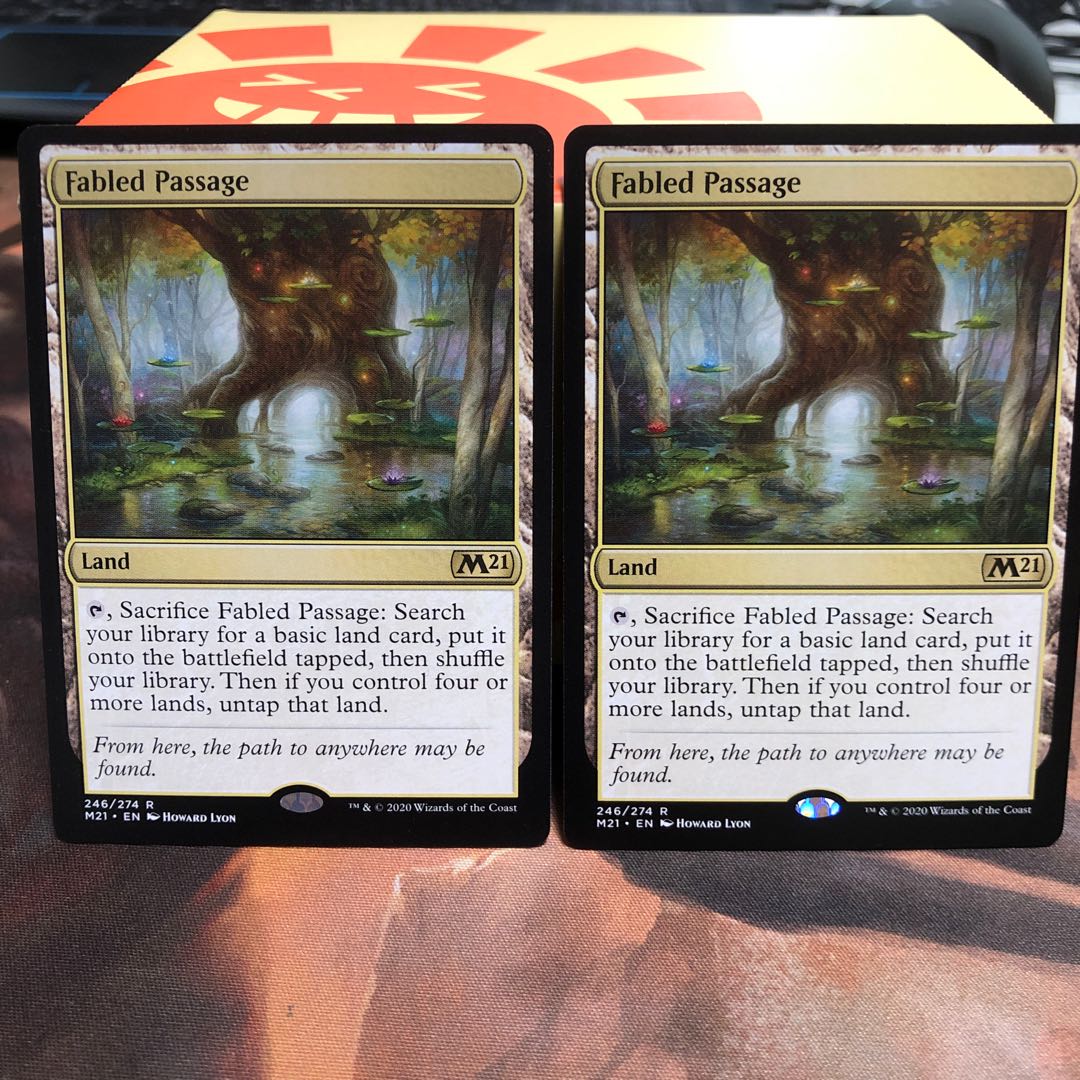 寓話の小道　２枚セット