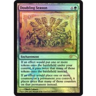 [EX+](FOIL)Doubling Season/Doubling Season [English] [Judge Promos].