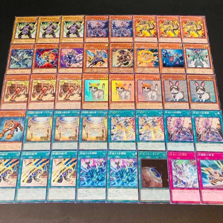 Yu-Gi-Oh! Sword Fighting Beast Gradial Beast Pre-built Deck Full Scale Construction