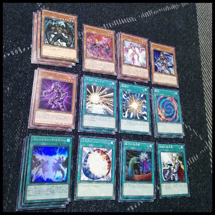 遊戯王　HERO　デッキ　フレイムシュート　ボルテックサンダー　[04194]