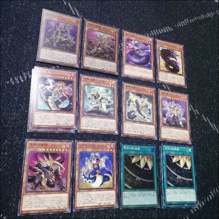 遊戯王　溟界　レプティレス　デッキ　ナイア　ヌル　溟界の蛇睡蓮　[04198]