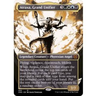 [EX+](ステップアンドコンプリートFOIL)(ショーケース枠)偉大なる統一者、アトラクサ/Atraxa, Grand Unifier《英語》【ONE】