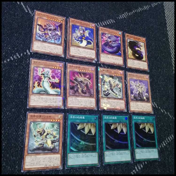 遊戯王　溟界　レプティレス　デッキ　ナイア　ヌル　溟界の蛇睡蓮　[04220]