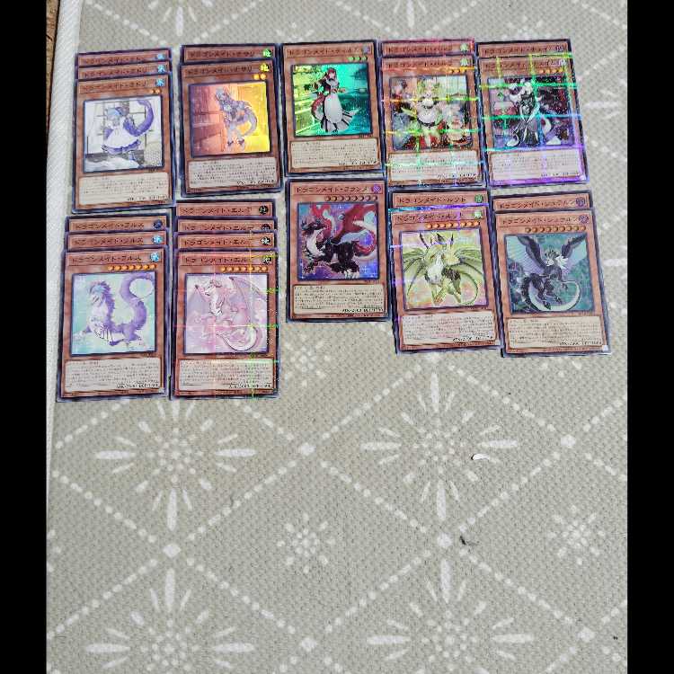 Yu-Gi-Oh OCG Dragon Rosa-D Deck Parts