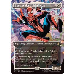 mtg スペクタキュラー・スパイダーマン 英語　テクスチャー　foil MTG スペクタキュラー・スパイダーマン(239) テクスチャーfoil
