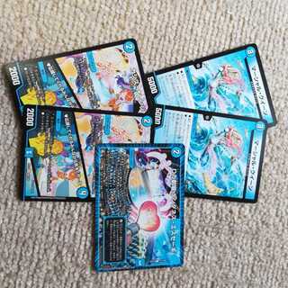 カシス・オレンジ2枚とマーシャル・クイーン2枚と テンダネス・エスセーキ1枚