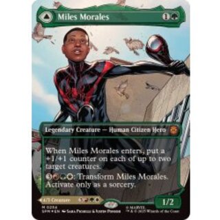 (FOIL)(Full Art)(0234) Miles Morales, English [SPM].