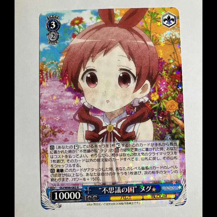 Weiss: What do you want, is it a rabbit? BLOOM GU/W88-083 R Meg