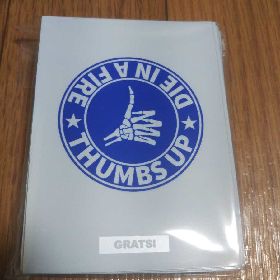 限定カラー GRATSスリーブ THUMBSUP