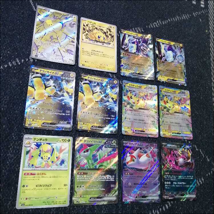 ポケモンカード　バチュル　バレット　デッキ　ピカチュウex　[04257]