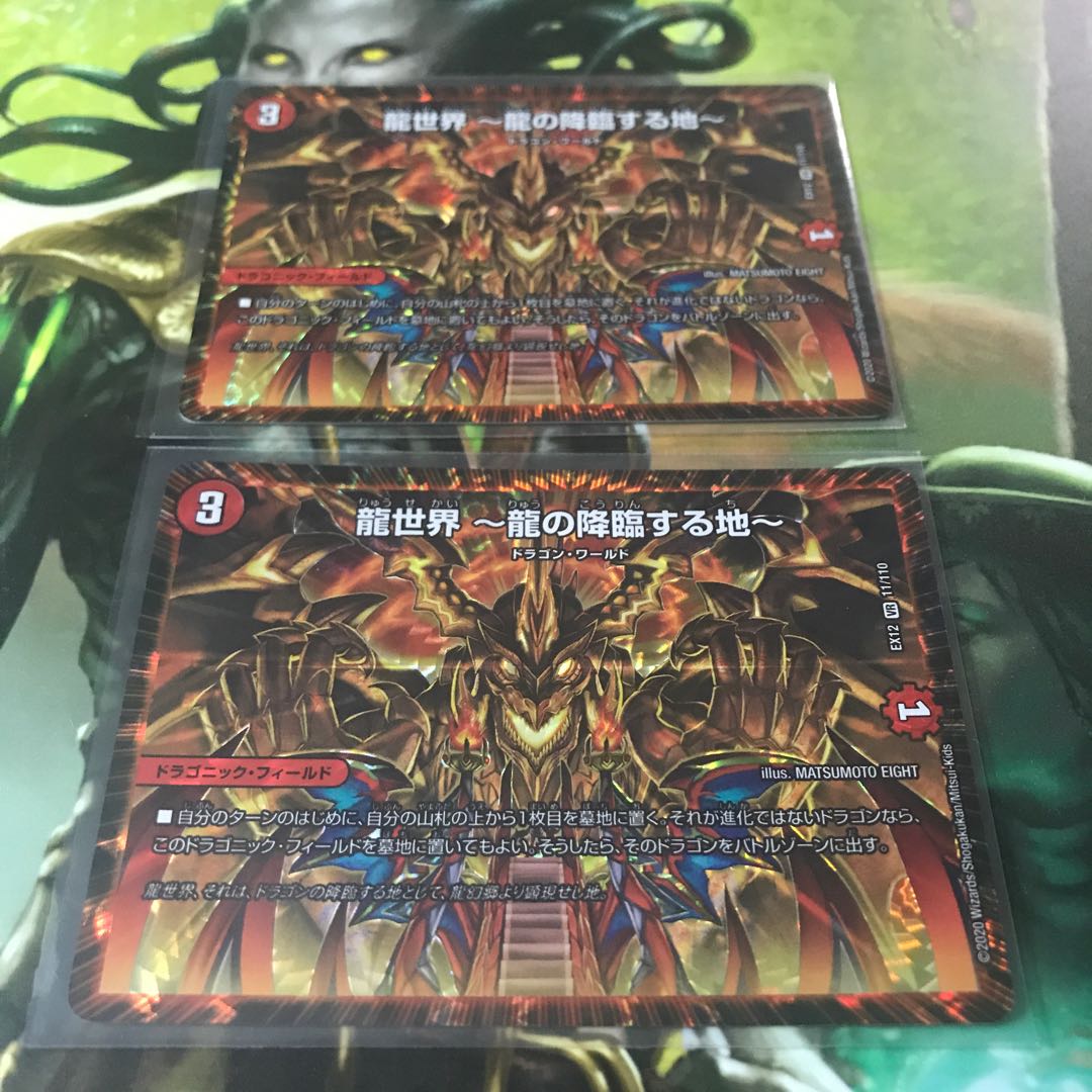 龍世界 -龍の降臨する地- 2枚セット