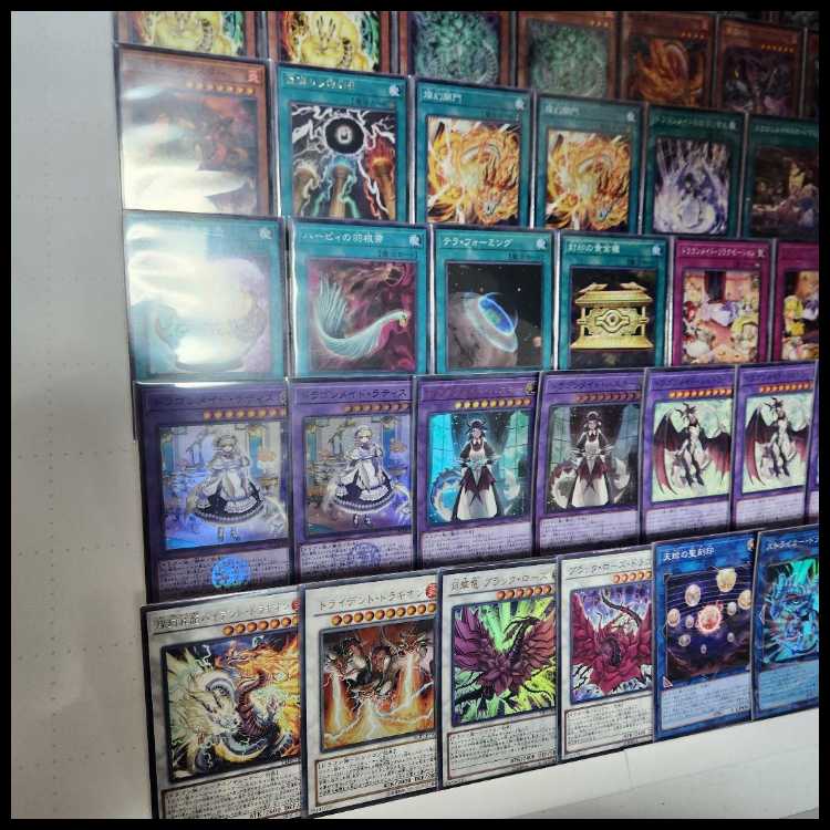 山屋　即日発送　天盃メイドデッキ　構築済みデッキ　ドラゴンメイド・ラティス 燦幻超龍トランセンド・ドラギオン 月華竜 ブラック・ローズ ドラゴンメイド・シュトラール ドラゴンメイド・ティルル 天盃龍パイドラ