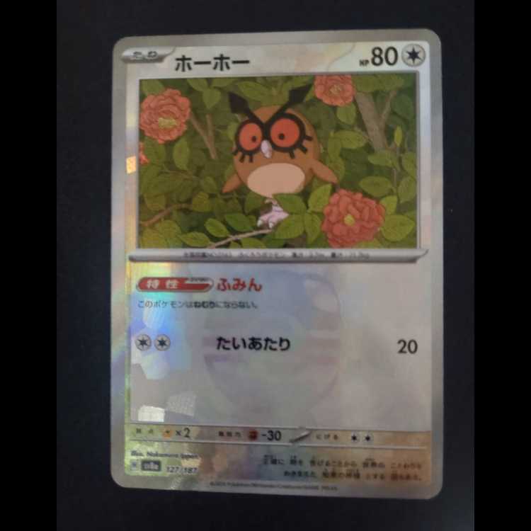 Hoothoot (Master Ball pattern/mirror) 127/187