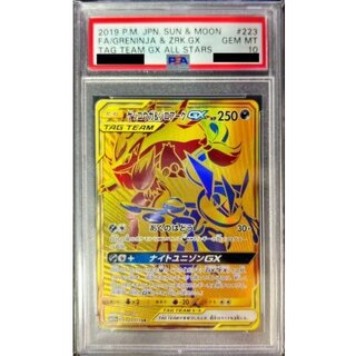 【PSA10】ゲッコウガ&ゾロアークgx hr ゲッコウガ&ゾロアークGX(072/173 RR) | RR | ドラゴンスター