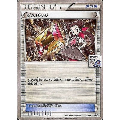 〔状態A-〕ジムバッジ(ツツジ)【P】{XY-P}