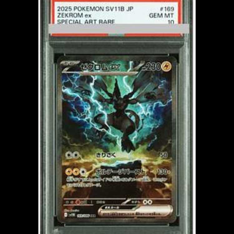 PSA10】ゼクロムex SAR 169/086の通販 土日祝休@magi公式
