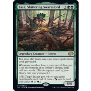 這い回る大群王、ザスク/Zask, Skittering Swarmlord《英語》【J22】