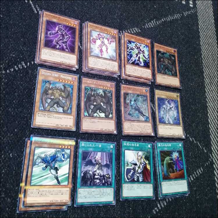 遊戯王　HERO　デッキ　フレイムシュート　ボルテックサンダー　[04295]