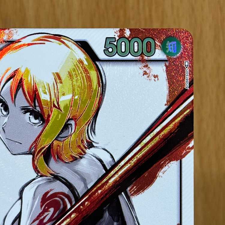 ナミ L パラレル OP03-040 ワンピースカードゲーム