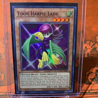 【ケースに入れ発送！】遊戯王 Toon Harpie Lady スーパー