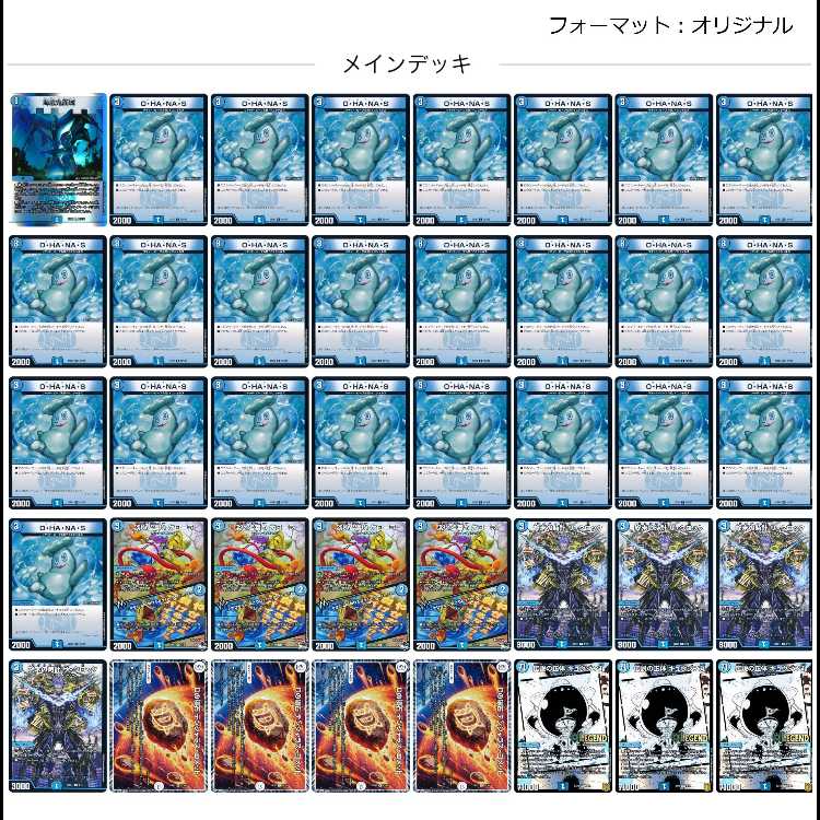 2509 Blue Single OHANAS (Blue Single OHANAS, Blue Single OHANAS) Comp off DUEMA Deck