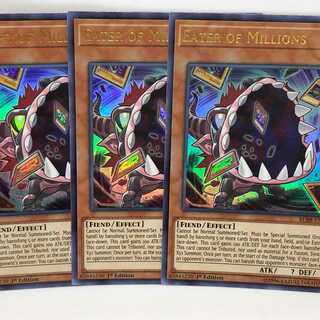 遊戯王 英語 百万喰らいのグラットン 3枚 1st BLRR ウルトラ