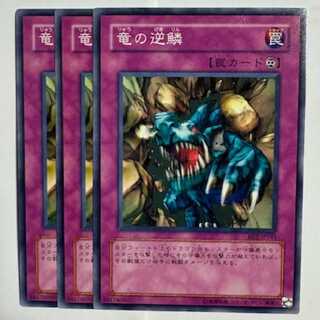 竜の逆鱗 BE2-JP163 ノーマル 3枚セット 遊戯王 トレカ道