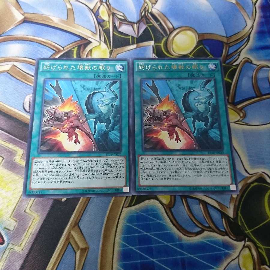 妨げられた壊獣の眠り　2枚
