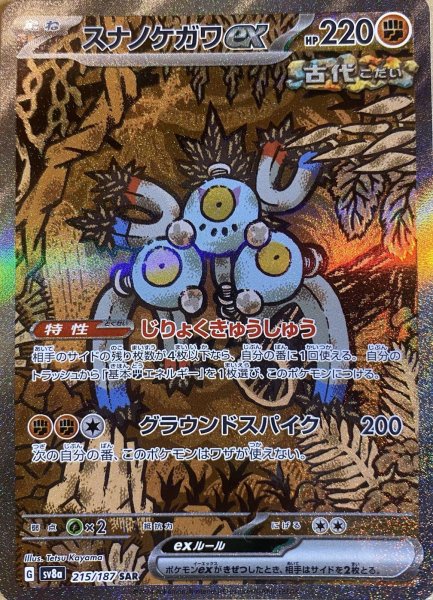 スナノケガワex (SAR) {215/187} [SV8a/テラスタルフェスex] [SV]