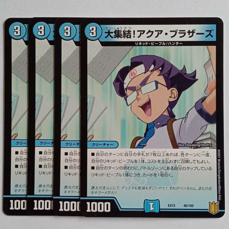 Big Gathering! Aqua Brothers Set of 4 DMEX15 40/100 DUEMA Trekkers Road