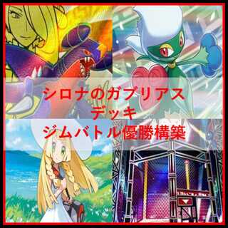 ポケモンカード　シロナのガブリアス　デッキ　SR多数　[04348]