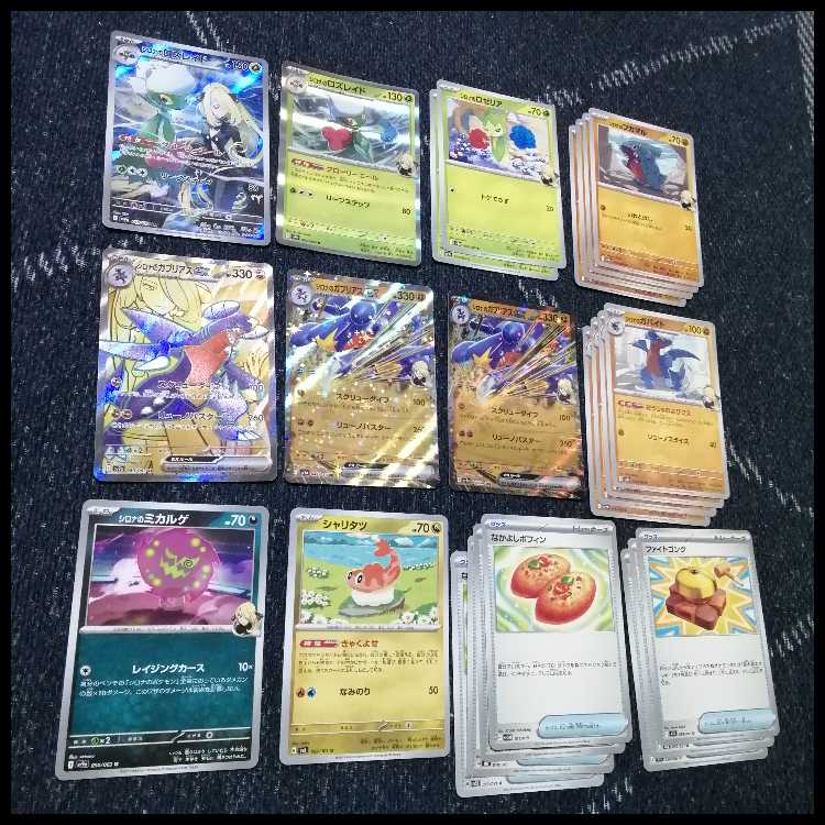 ポケモンカード　シロナのガブリアス　デッキ　SR多数　[04348]