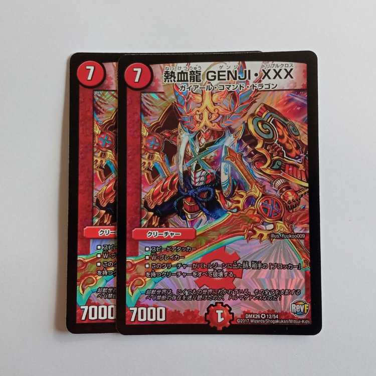 Hot Blood Dragon GENJI, XXX Set of 2 DMX26 12/54 DUEMA Trekkers Road