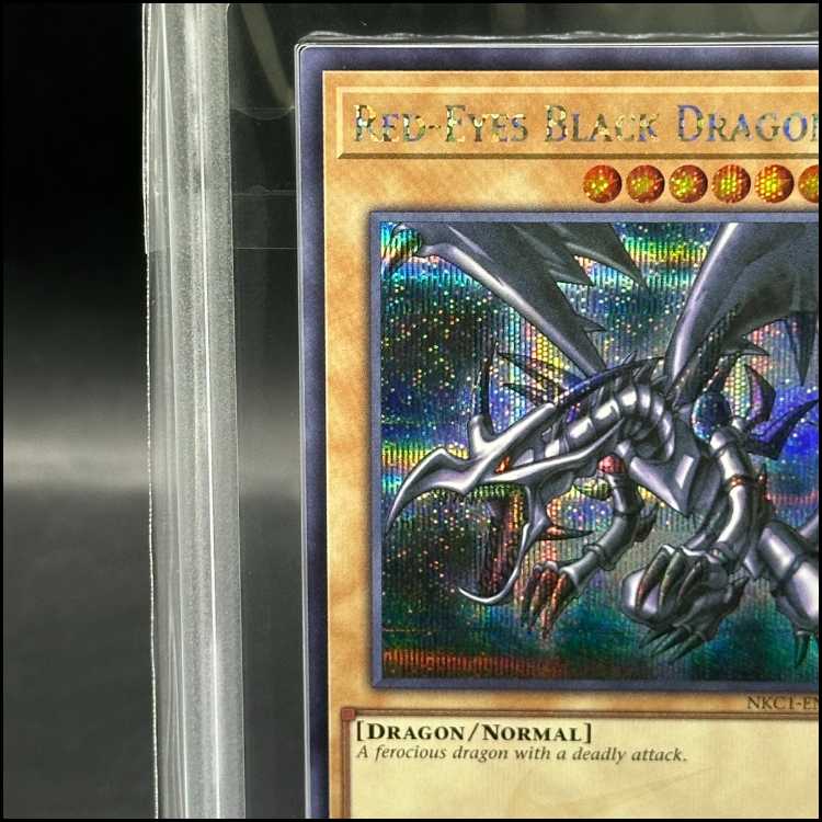 【ARS10】 真紅眼の黒竜 (英語版/ナイキロゴ) [シークレット] {NKC1-EN002}