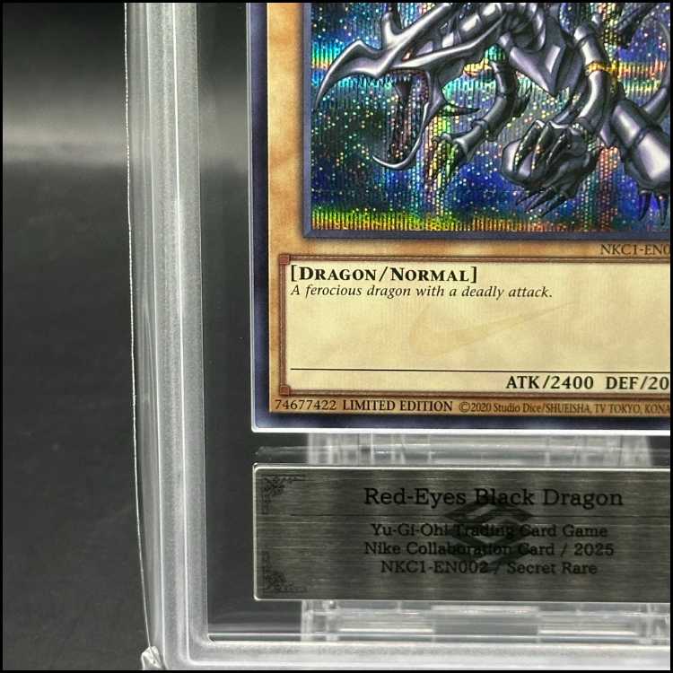 【ARS10】 真紅眼の黒竜 (英語版/ナイキロゴ) [シークレット] {NKC1-EN002}