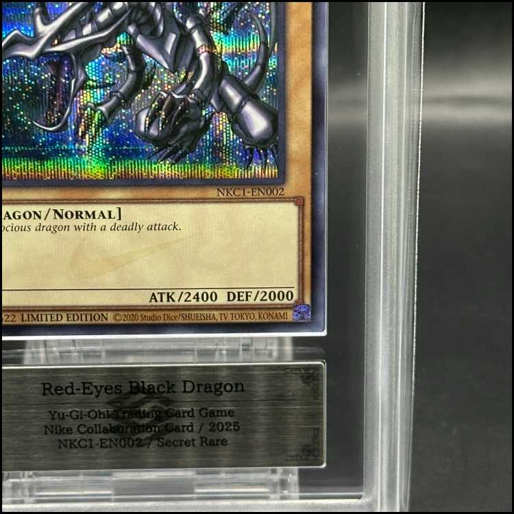 【ARS10】 真紅眼の黒竜 (英語版/ナイキロゴ) [シークレット] {NKC1-EN002}