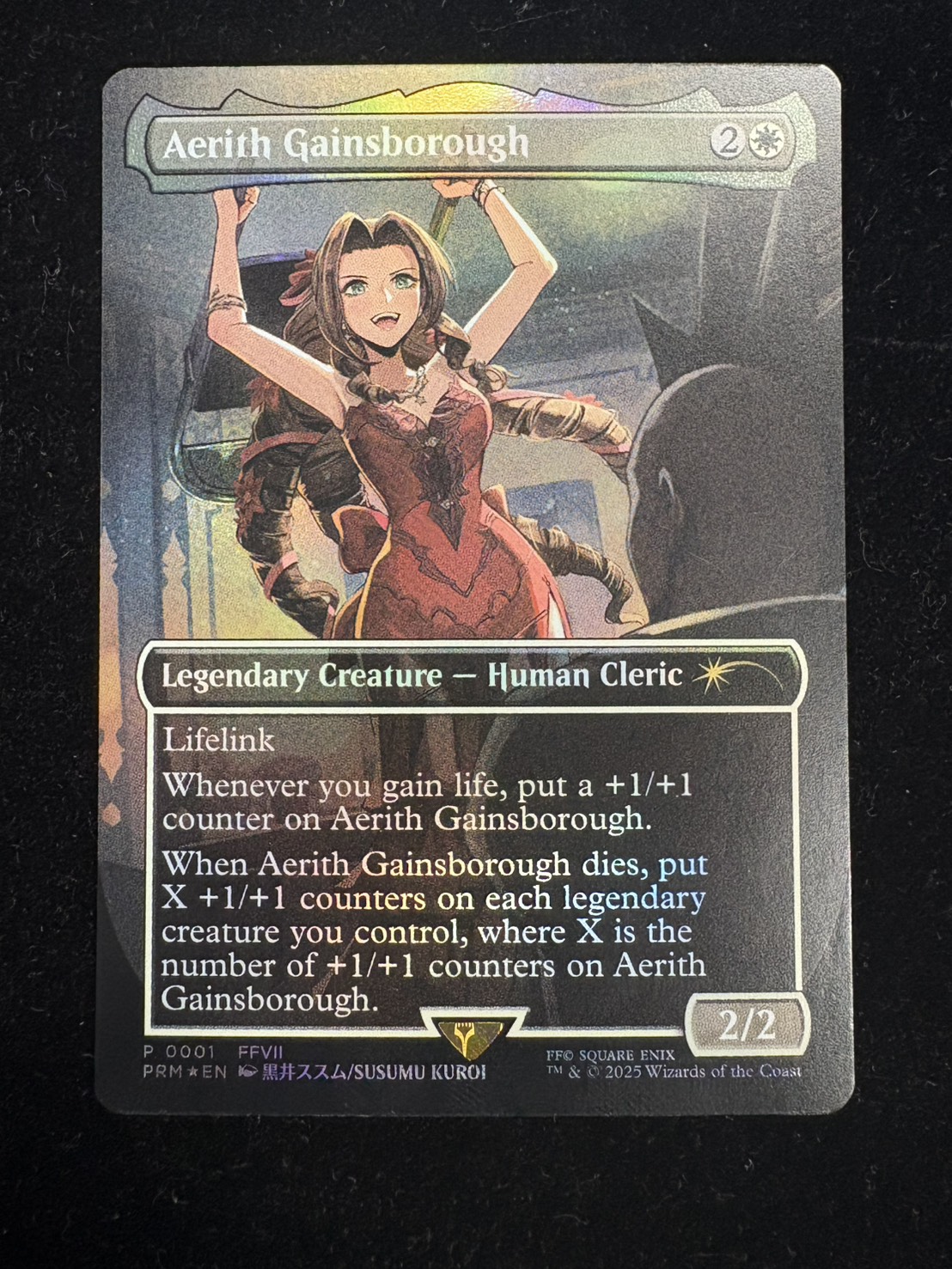 (FOIL) Air Squirrel Gainsborough/Aerith Gainsborough [English] [PRM]. 1枚