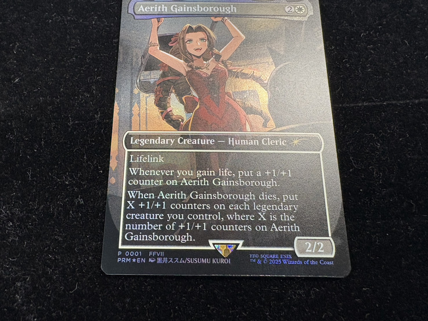 (FOIL) Air Squirrel Gainsborough/Aerith Gainsborough [English] [PRM]. 1枚