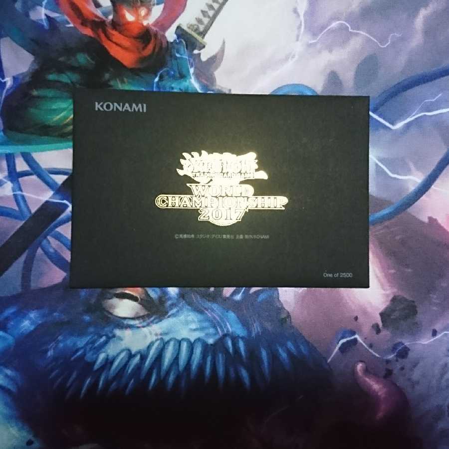 遊戯王 wcs2017 新品未開封 1BOX